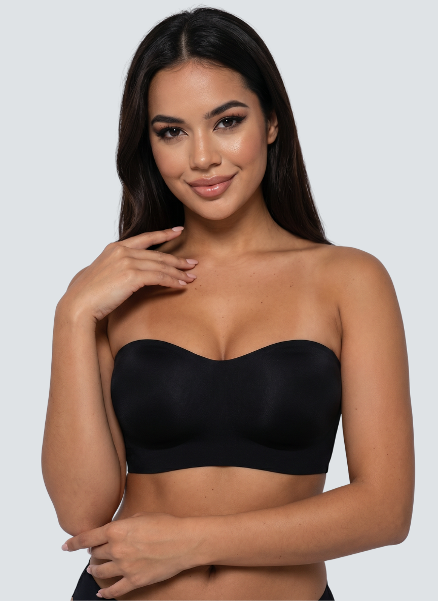 Soutien-gorge bandeau antidérapant