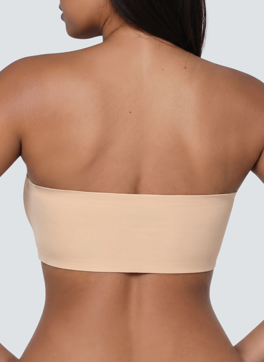 Soutien-gorge bandeau antidérapant