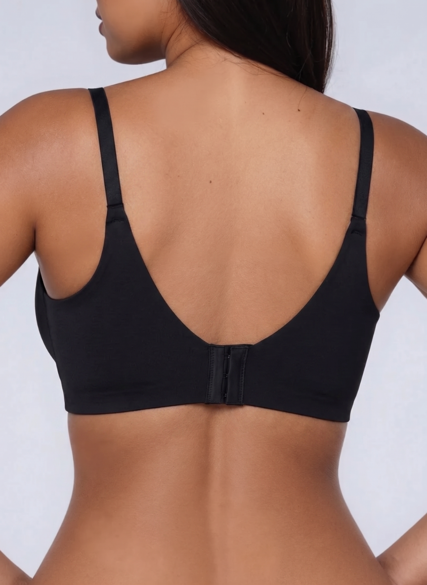 Soutien-gorge push-up lissant sans armatures
